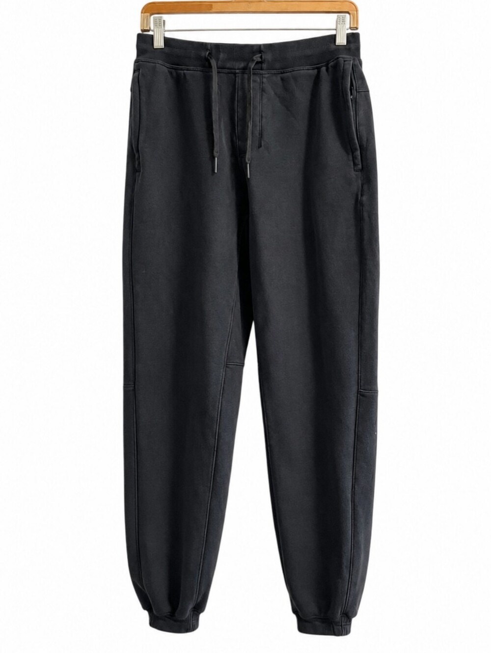 Lululemon Men’s Black Jogger Sweatpants Size Small Drawstring Athletic Lounge Pa